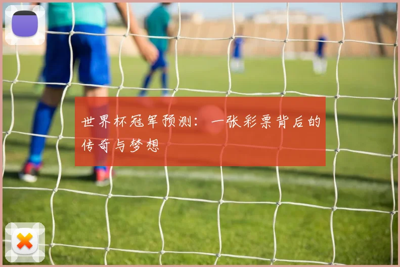 世界杯冠军预测：一张彩票背后的传奇与梦想