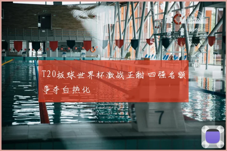 T20板球世界杯激战正酣 四强名额争夺白热化
